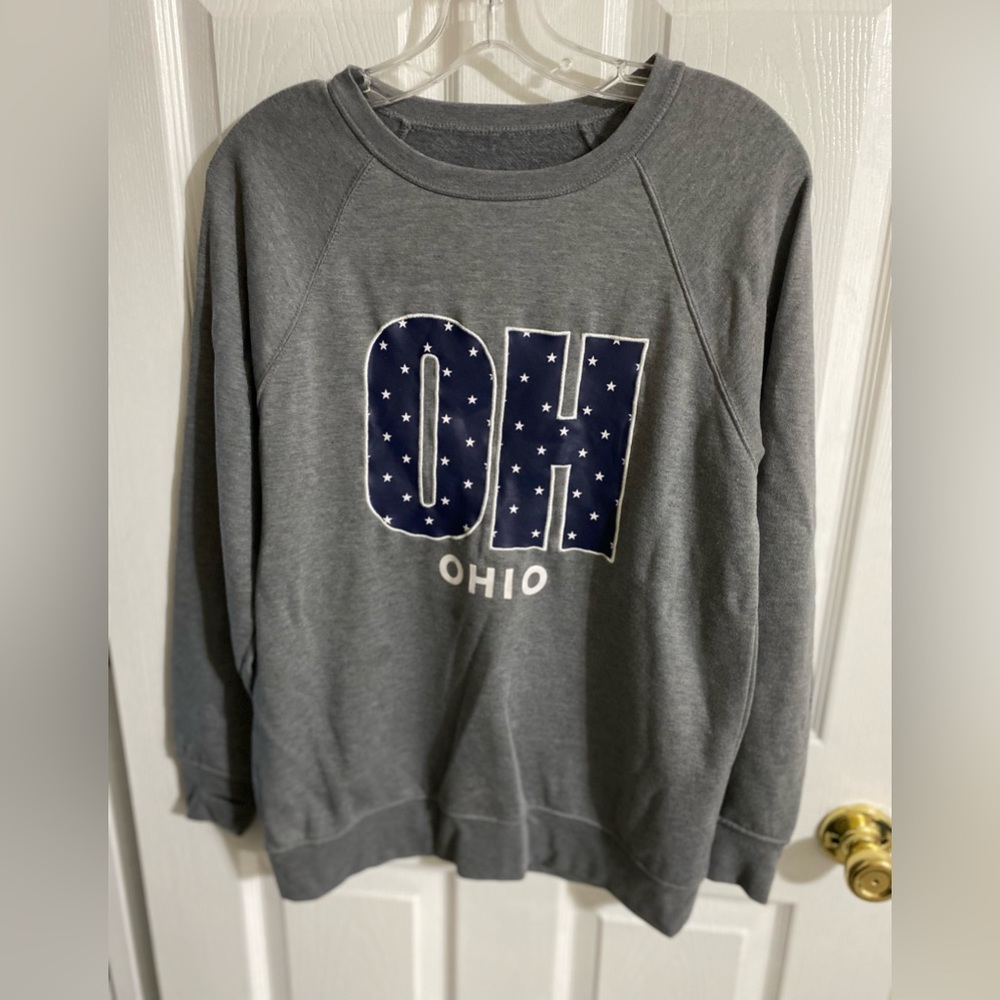 Ohio sweatshirt-Gray. Size S